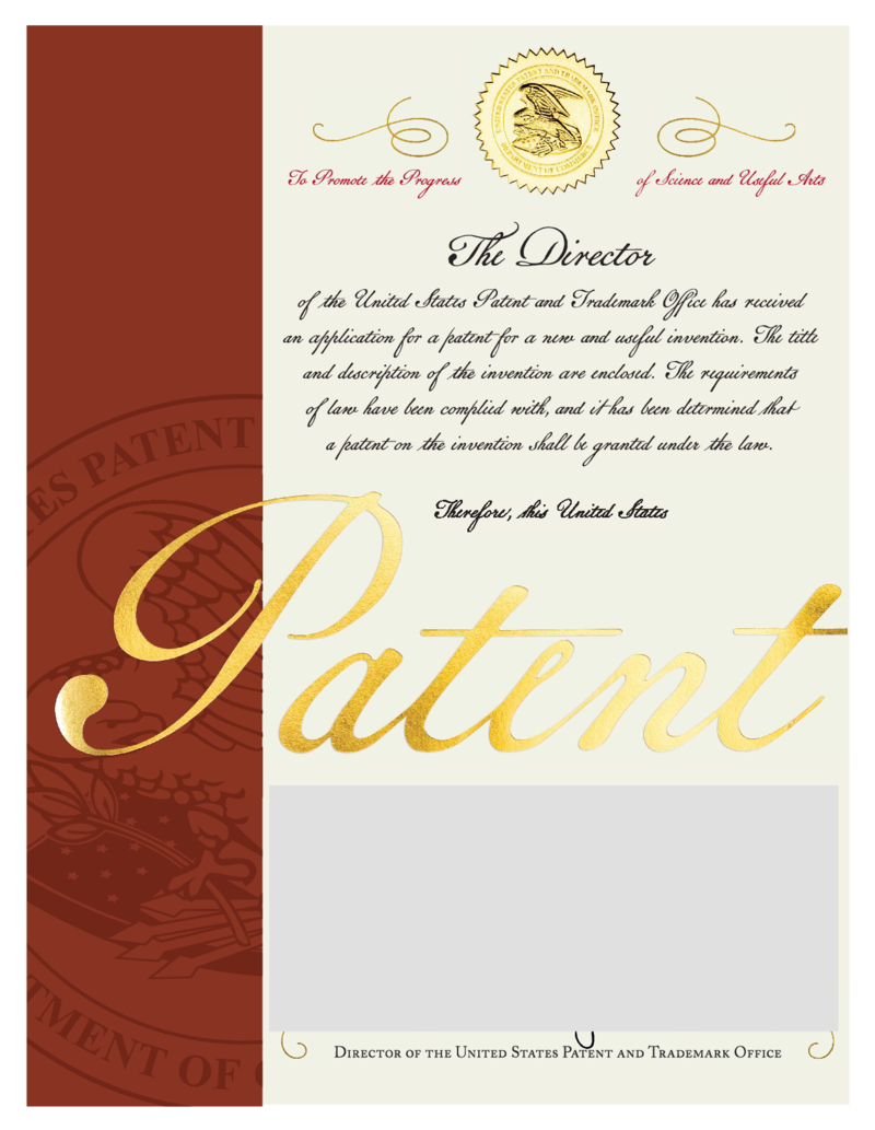 미국 특허증
